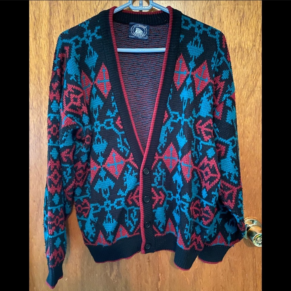 Vintage Atlantic Traders Button Down Cardigan